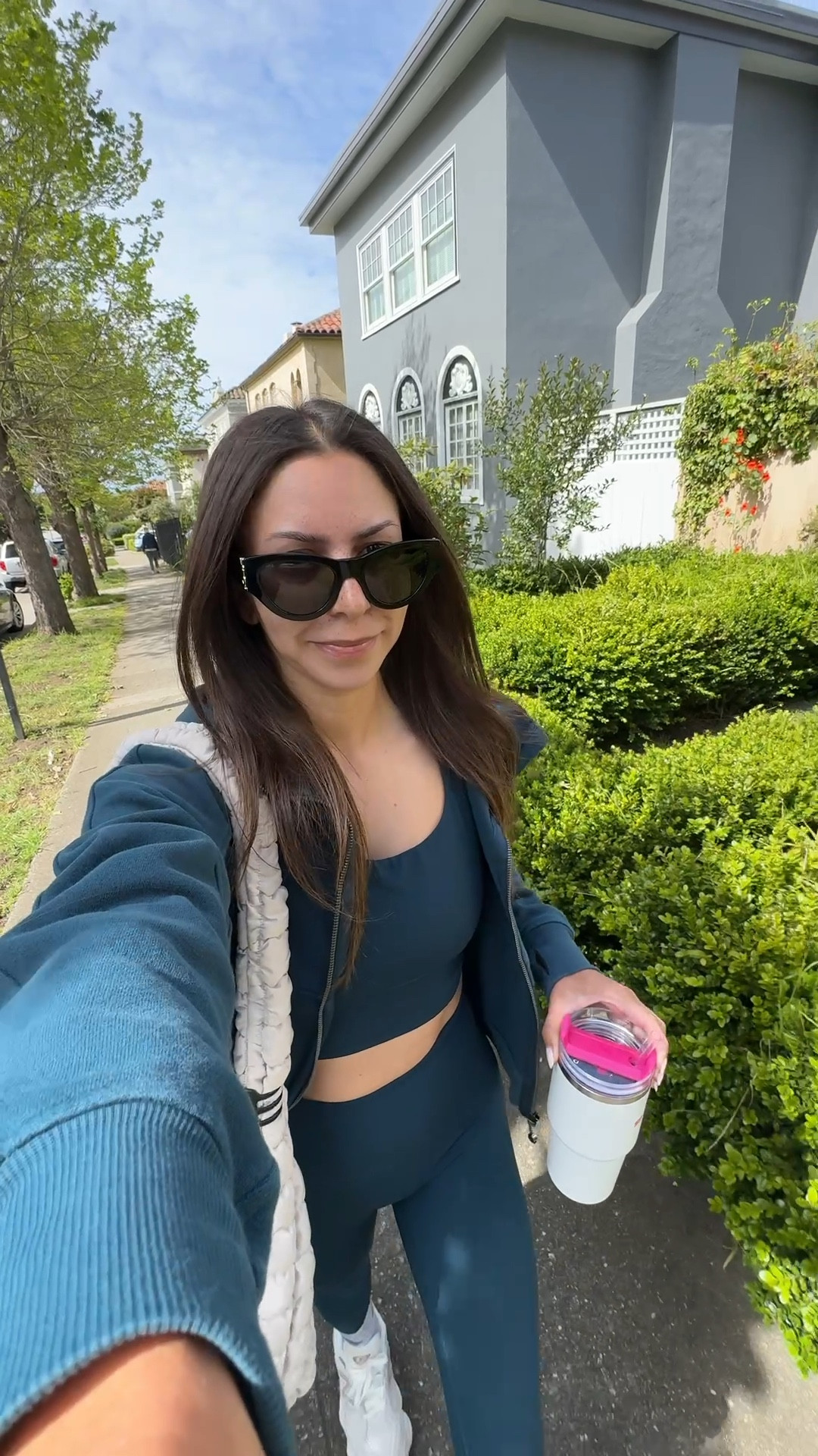 @lululemon matching set 

@lululemon hoodie- xs/s
@lululemon bra top- 8
@lululemon leggings- 4
@Target puffer tote bag
New balance 9060 sneakers 
Tavi grip socks 
YSL sunglasses

Petite, active wear, Pilates outfit, barre outfit, workout outfit, workout set, petite leggings

#LTKPetite #LTKActive #LTKfitnessgoals