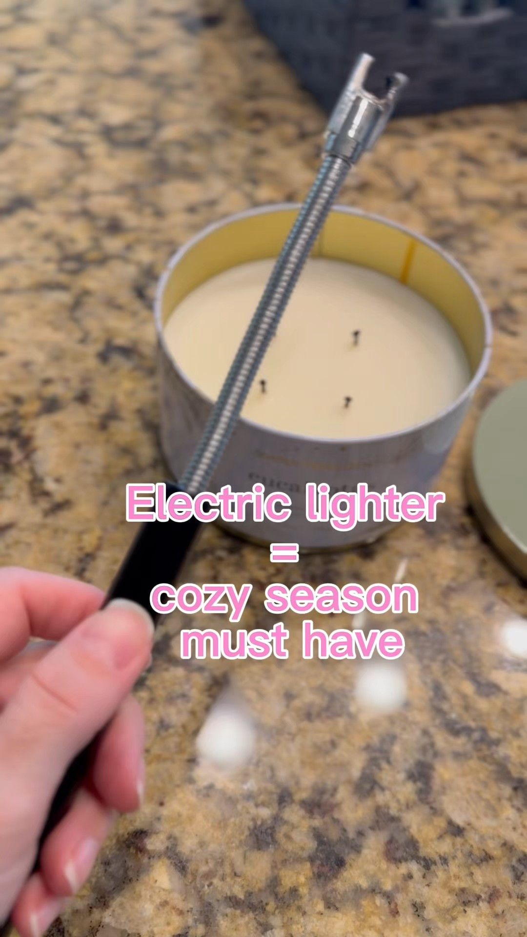 Electric lighter you can charge with an iPhone charger. 
The best candle lighter. 


#LTKHome #LTKOver40 #LTKSeasonal
