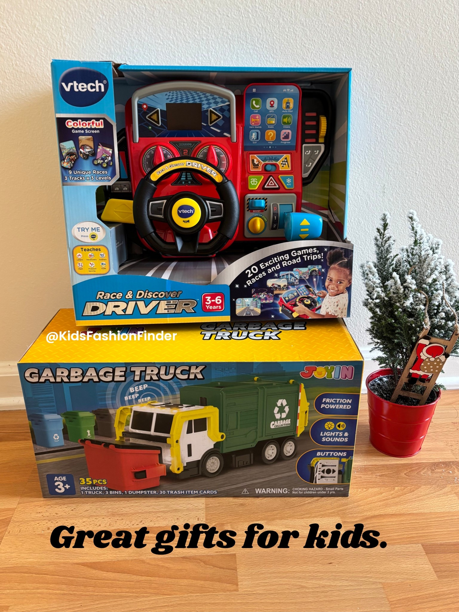 🚗🛞 Kids’ Steering Wheel Driver Toy + Garbage Truck Set — the ultimate duo for little vehicle lovers!
Super realistic design that every little boy is obsessed with 🙌💚

Perfect for birthday gifts or Christmas presents — guaranteed hours of fun! 🎁✨

#KidsToys #VehicleToys #GarbageTruckToy #PretendPlay #ToddlerFun #GiftIdeas #BirthdayGifts #ChristmasGifts #MomApproved

#LTKGiftGuide #LTKHoliday #LTKKids