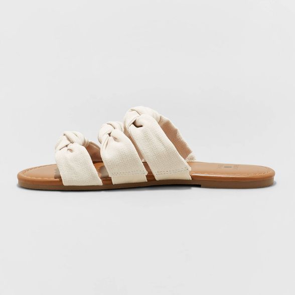 Women's Maddie Knotted Slide Sandals - Shade & Shore™ | Target