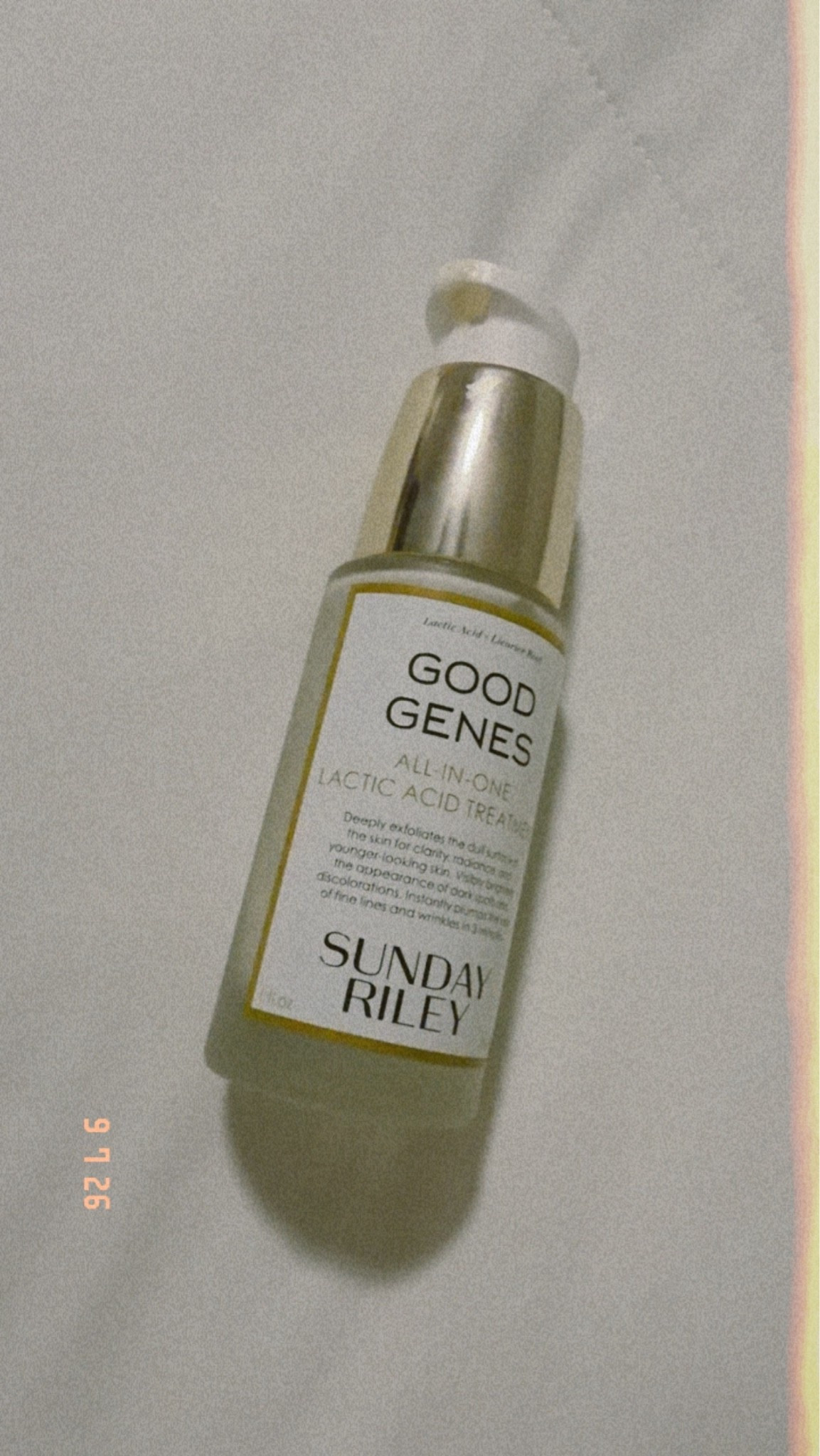 This has made my skin so bright and even toned!! The bumps on my chin— gone 
The dark spot on my temple— nearly invisible 

This @Sunday Riley US Good Genes lactic acid treatment is legit!!

#LTKOver40 #LTKBeauty #LTKmomlife