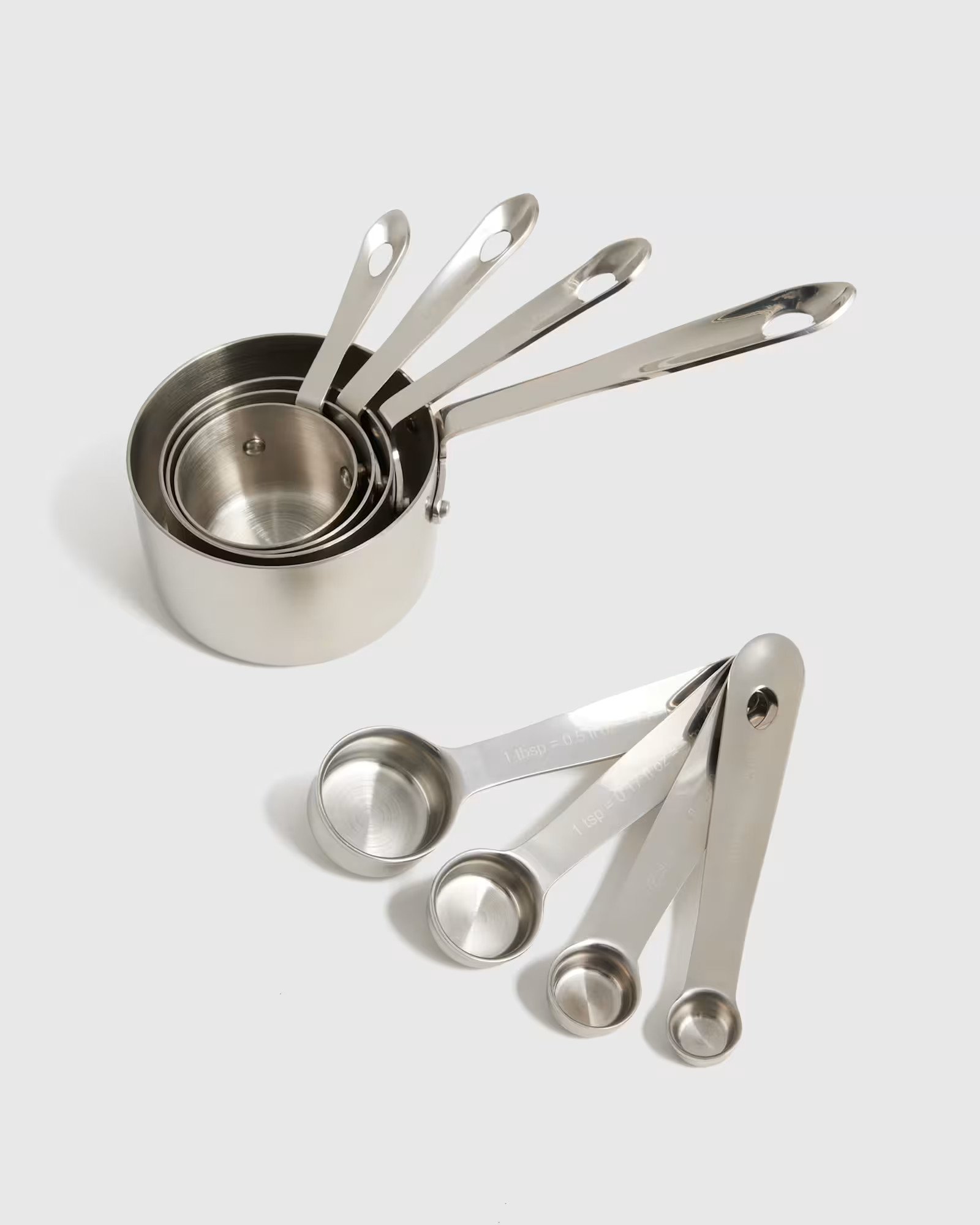Stainless Steel Measuring Cups & Spoons Set | Quince