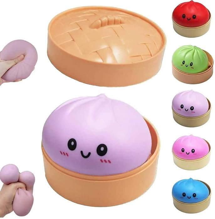 New 2026-Dumpling Squishies & Dumpling Squishy Mystery Box Squishy Dumpling (Purple) | Amazon (US)