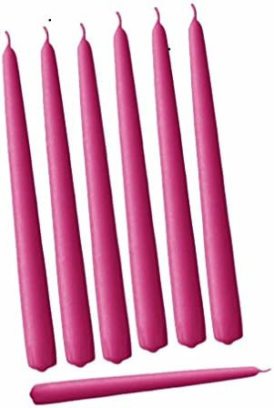 D'light Online Elegant Taper Premium Quality Candles, Hand-Dipped, Dripless and Smokeles - Set of... | Amazon (US)