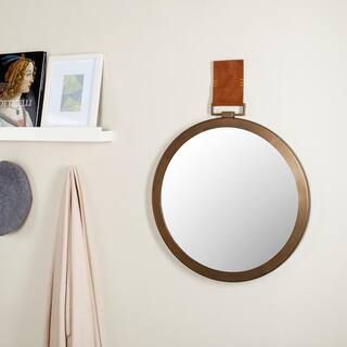 SAFAVIEH Time Out 21 in. x 21 in. Iron Framed Mirror MIR4003A | The Home Depot