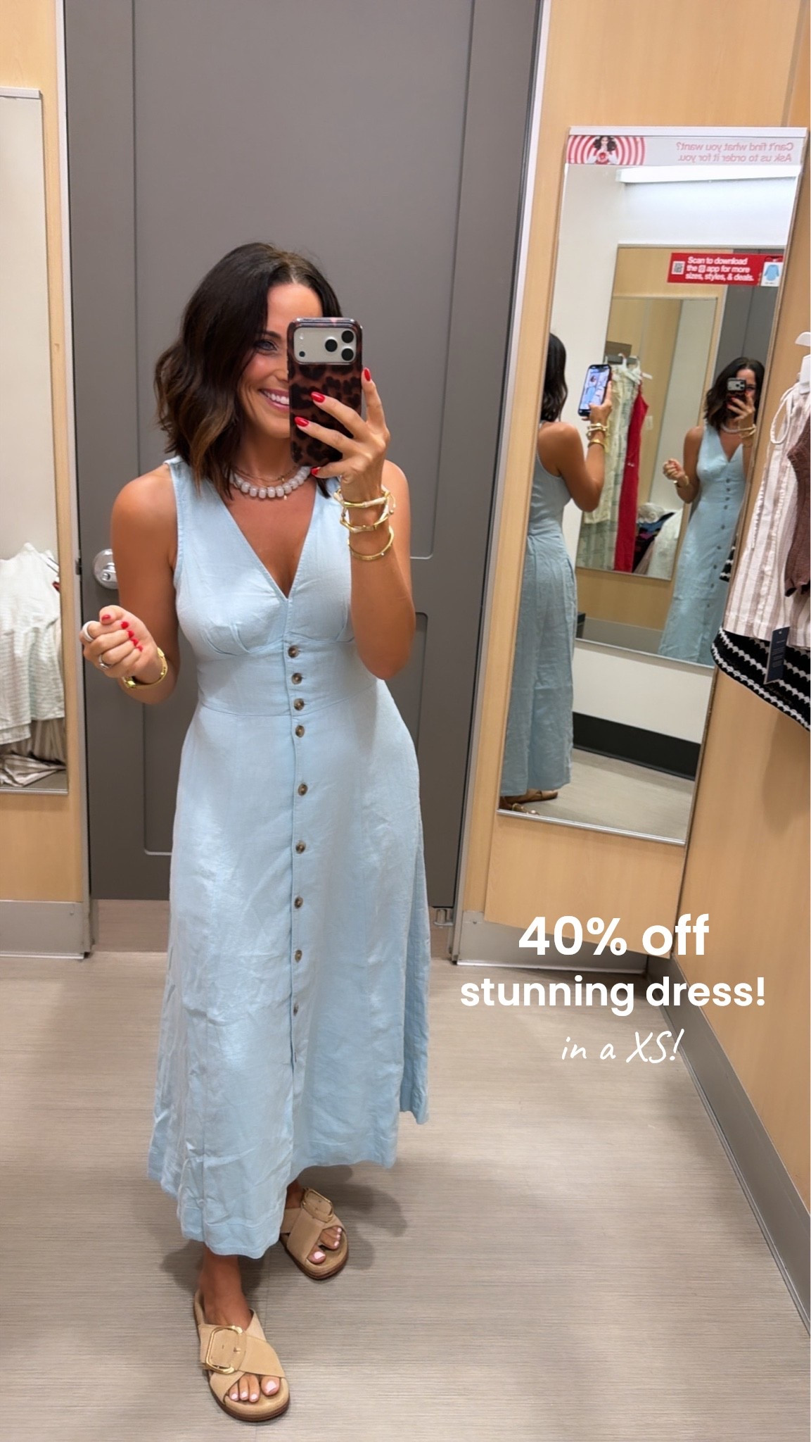 This is too good. Such a pretty dress for summer and it’s on sale.

Size XS, 5’3 for reference

#LTKStyle #LTKFinds #TargetStyle #TargetFashion #TargetFinds #AffordableFashion #SummerStyle #OOTD #EverydayStyle #LTKUnder50