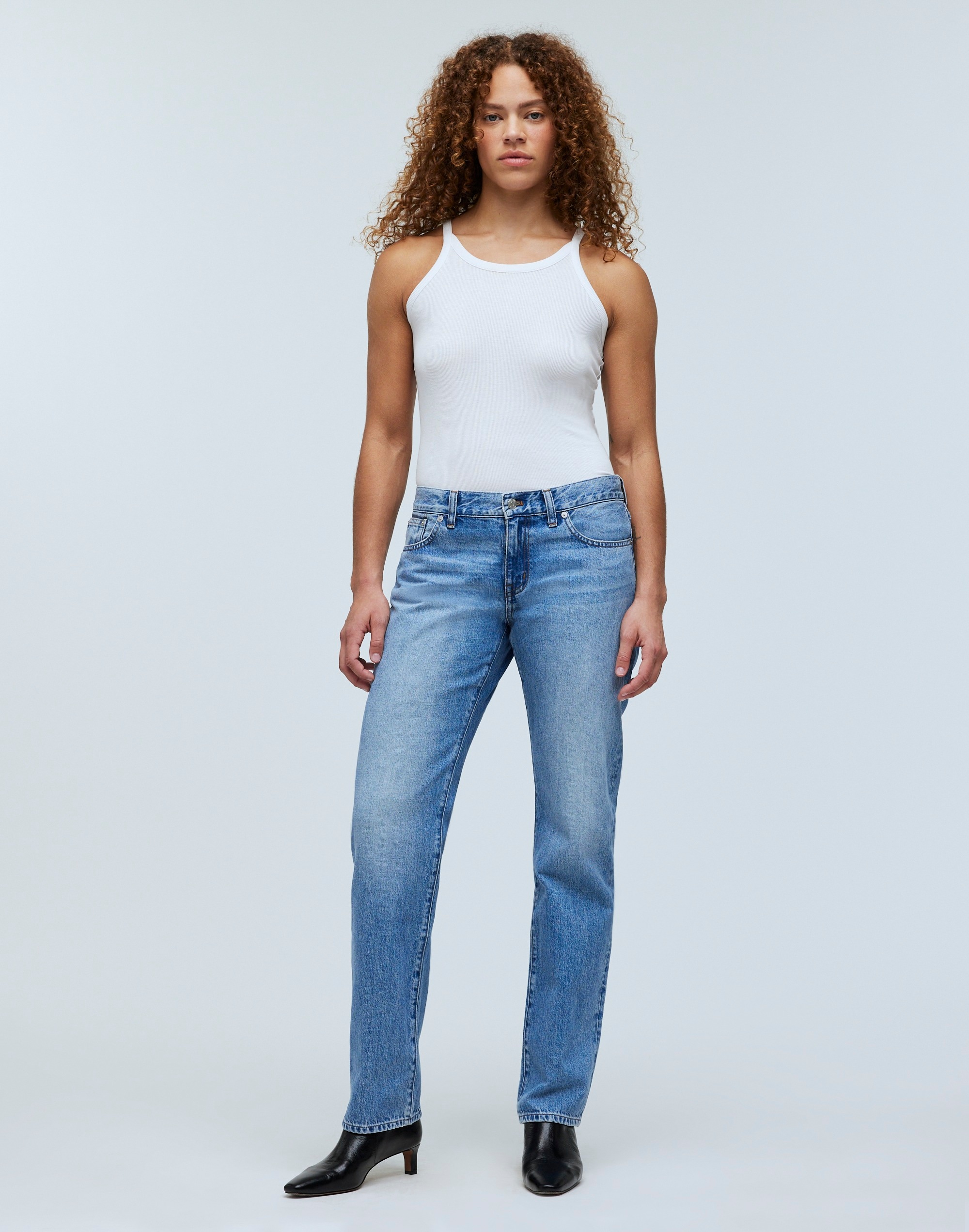 The Low-Rise '90s Straight Jean | Madewell