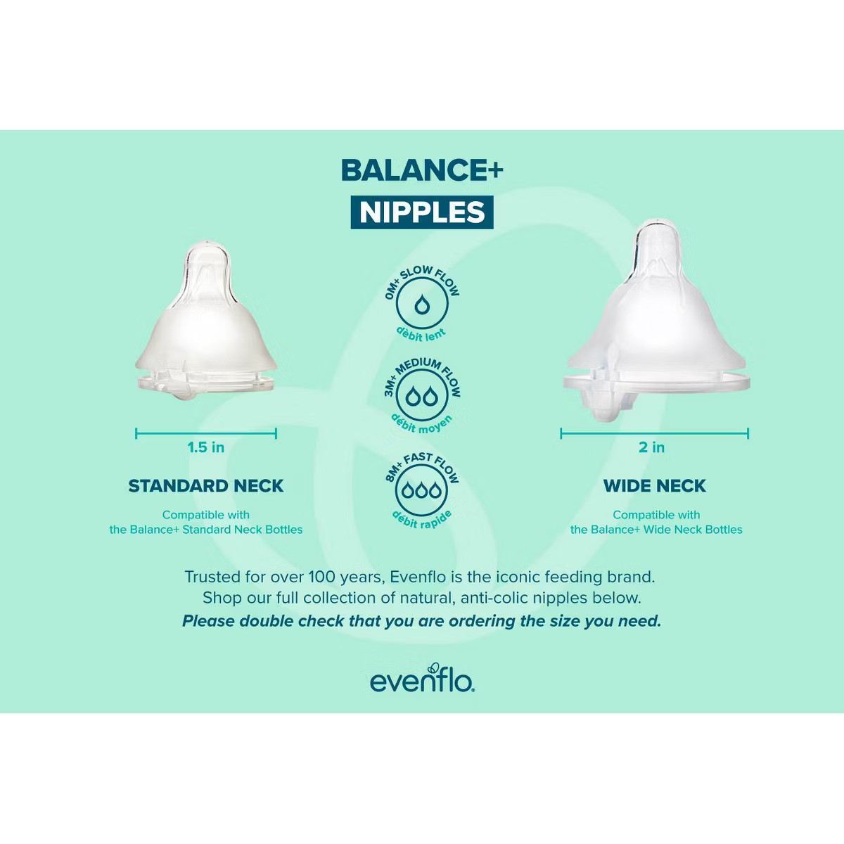Evenflo 3pk Balance Wide-Neck Anti-Colic Baby Bottles Glass - 6oz | Target