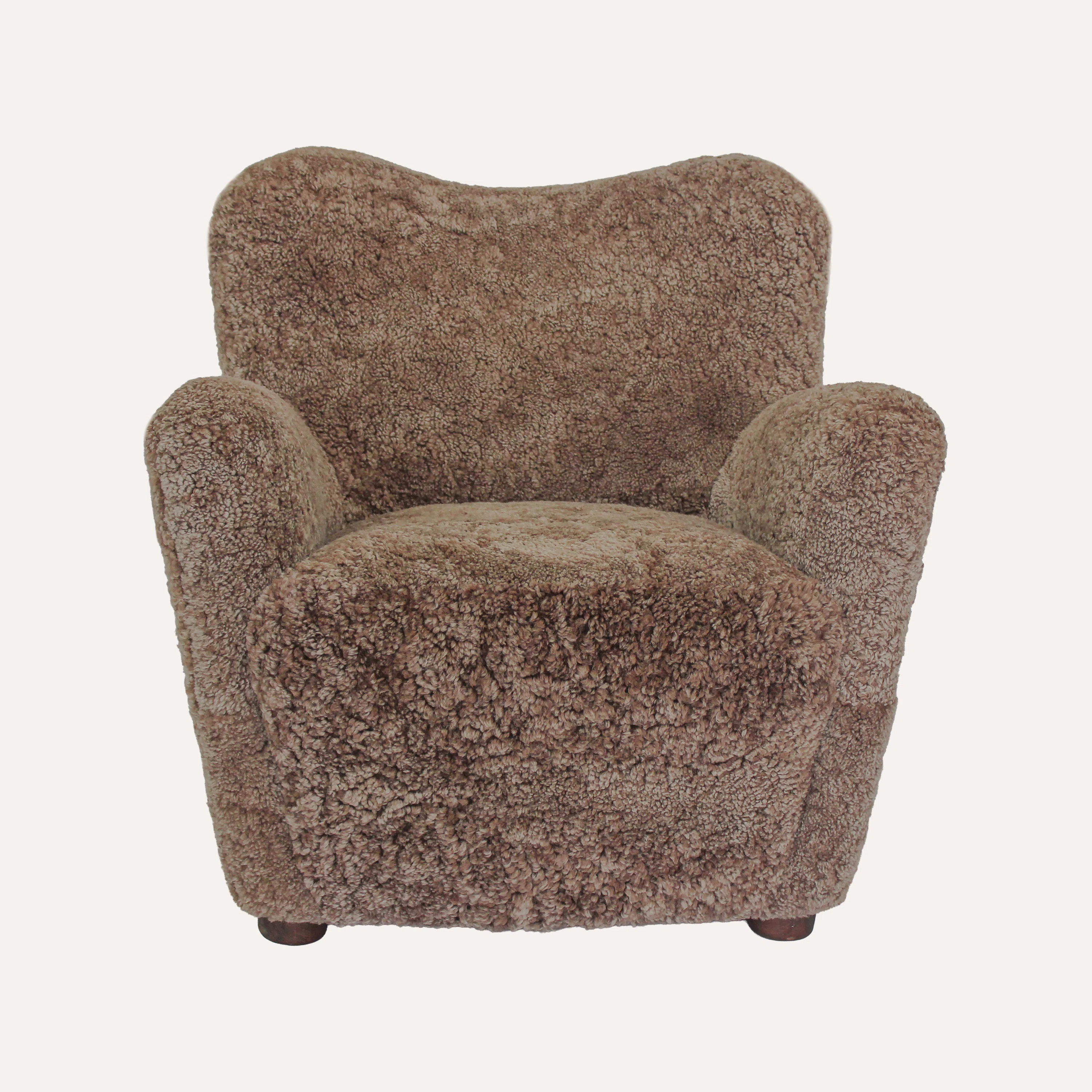 Theo Series Theo Shearling Chair | Wayfair North America