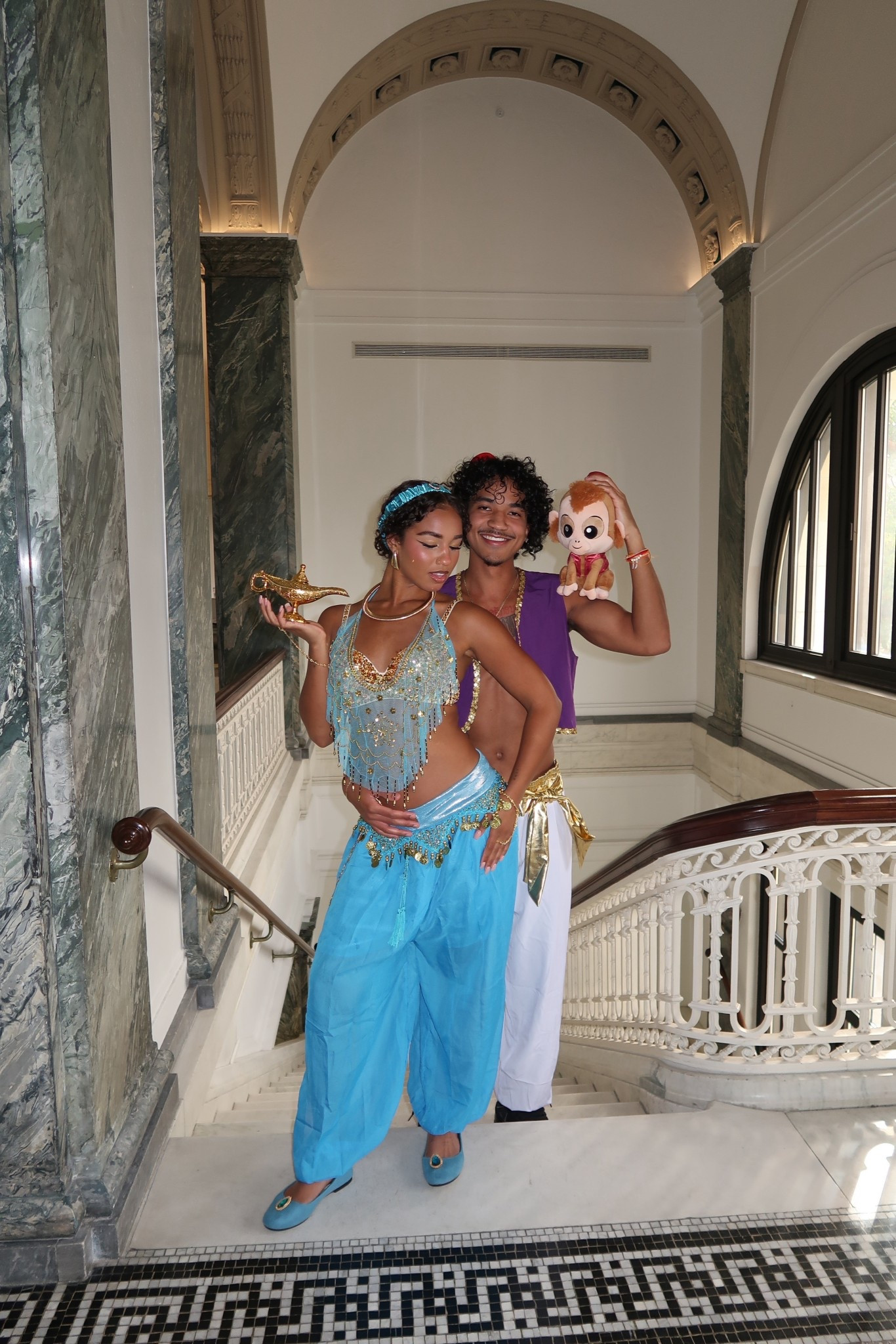Jasmine and Aladdin 