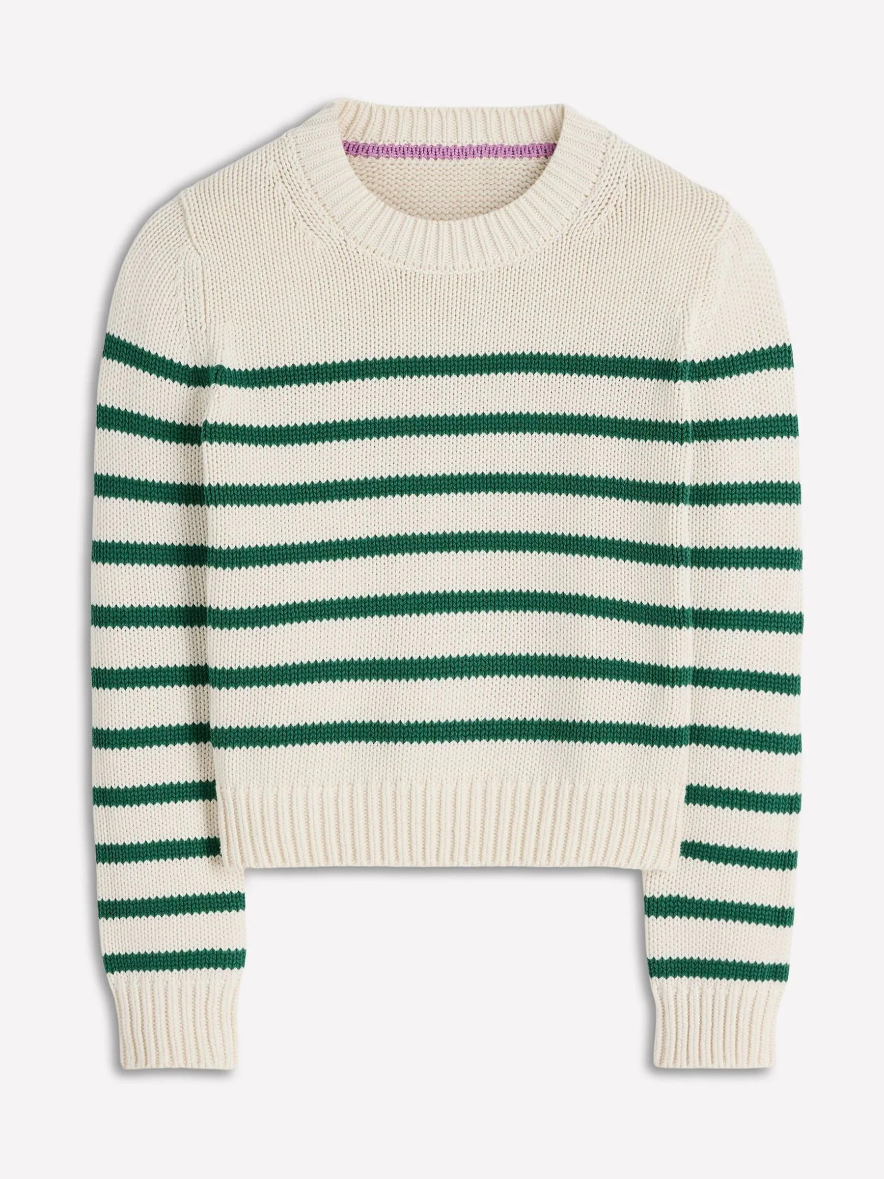 Boden Boden Green Lucy Chunky Cotton Jumper | Next US