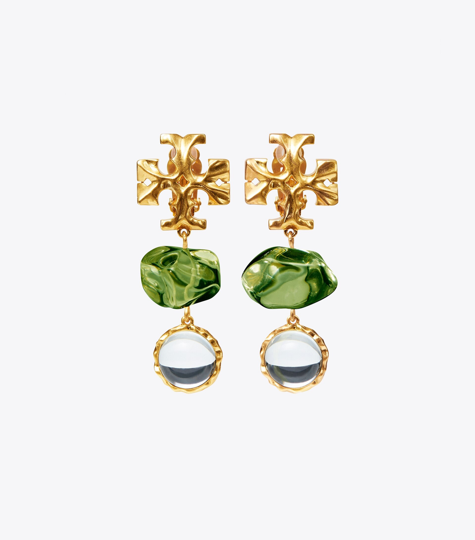 Roxanne Double-Drop Earring | Tory Burch (US)