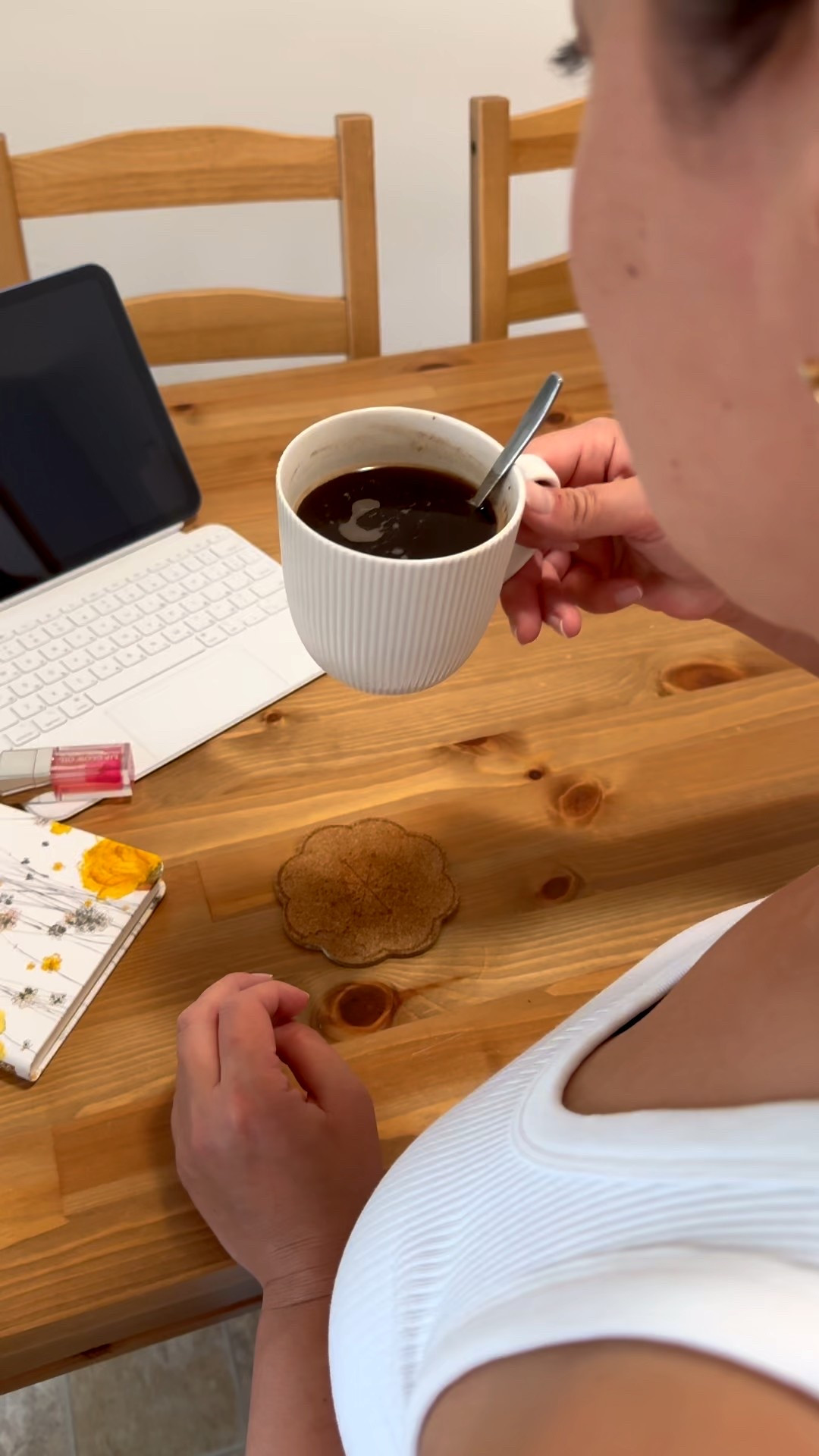 Slow morning moment ☕️✨ Sitting with my coffee and planning my day. 
Linked my cozy kitchen favorites and daily essentials below 🤍

Gifts for All (20% off basket) + 30% off Sephora Collection.

#ad #LTKHoliday


#LTKHoliday #LTKBeauty #LTKdayinmylife