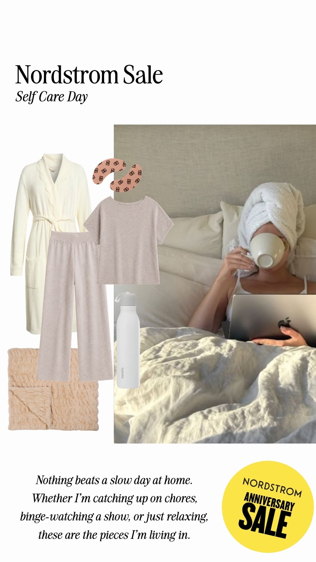 Nordstrom anniversary sale, self care day! 

Nordstrom anniversary sale, self care, NSALE, Loungewear