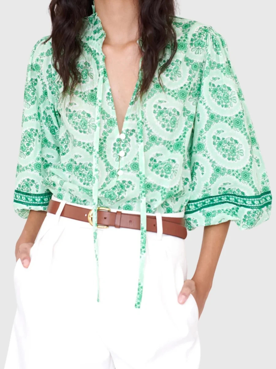 Banjanan Women's Lorna Top | Saint Bernard