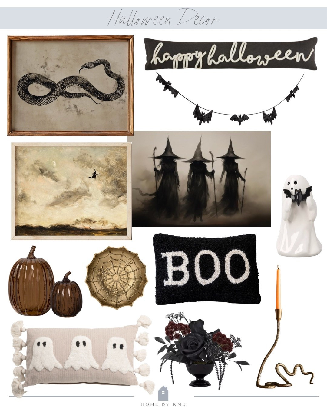 Halloween home decor 🖤

#LTKHome #LTKSeasonal