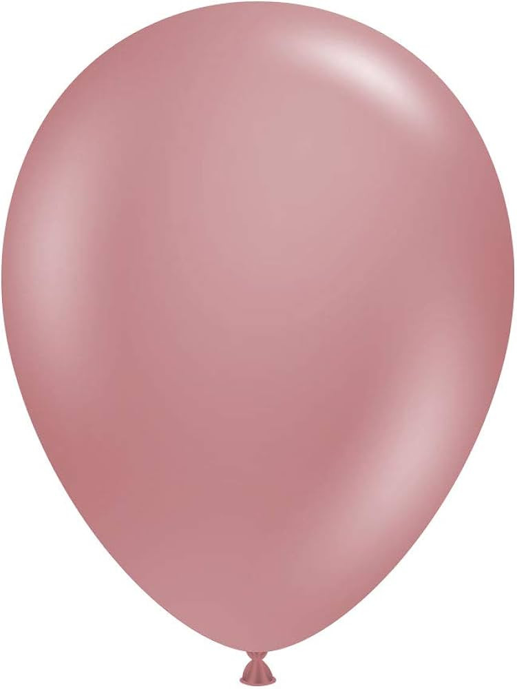 Tuf-Tex 11" Canyon Rose Latex Balloons | Amazon (US)