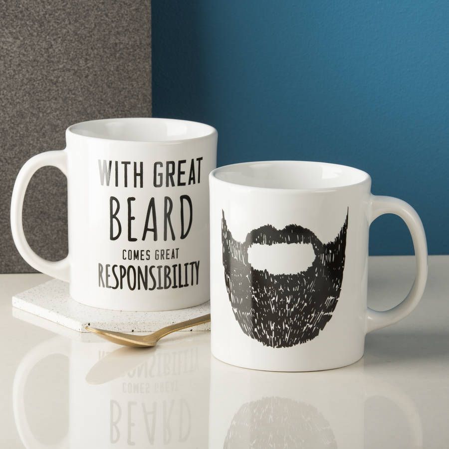 'Great Beard' Man Mug | Notonthehighstreet.com UK