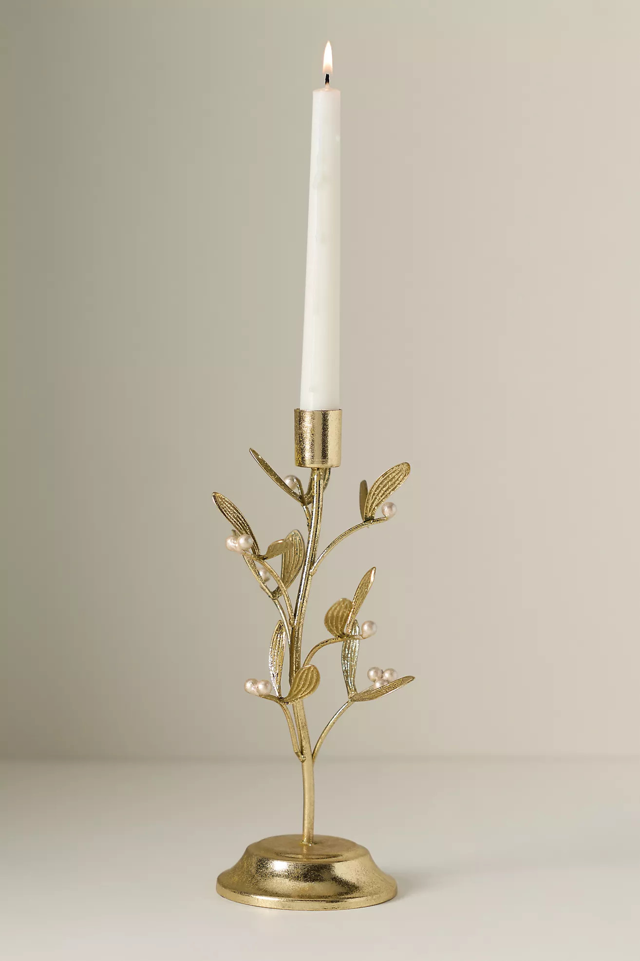 Mistletoe Candle Holder | Anthropologie (US)