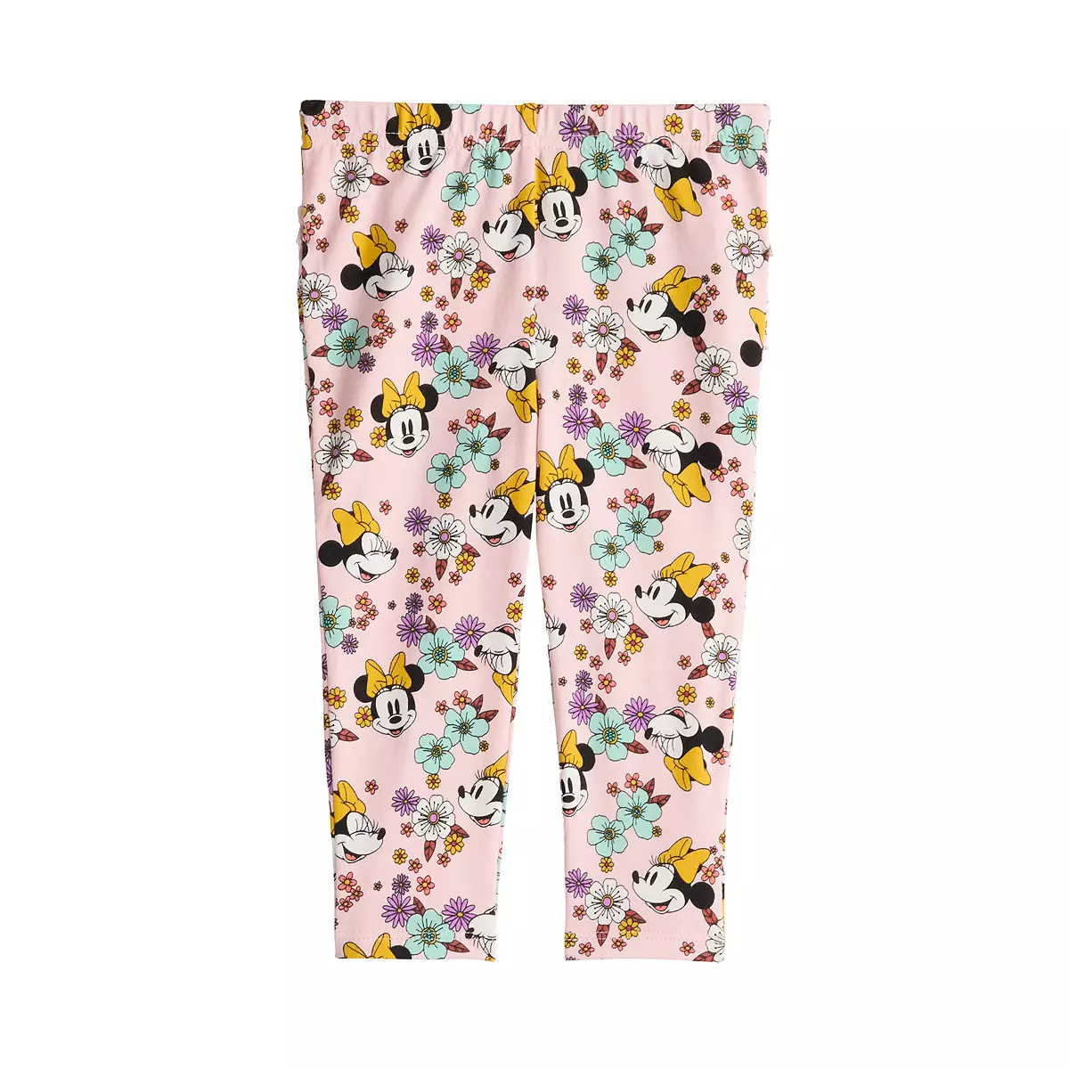 Baby Girl Disney Minnie Mouse Allover Print Ruffle Back Leggings by Jumping Beans® | Kohl's