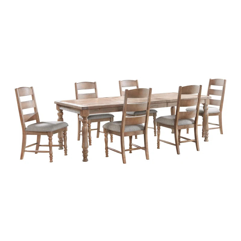Labruna 42 x 72-94" Dining Table with 4 Legs, Sandwash | Wayfair North America
