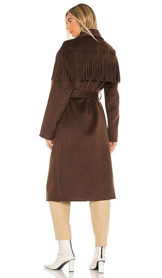 x REVOLVE Pierra Coat in Brown | Revolve Clothing (Global)