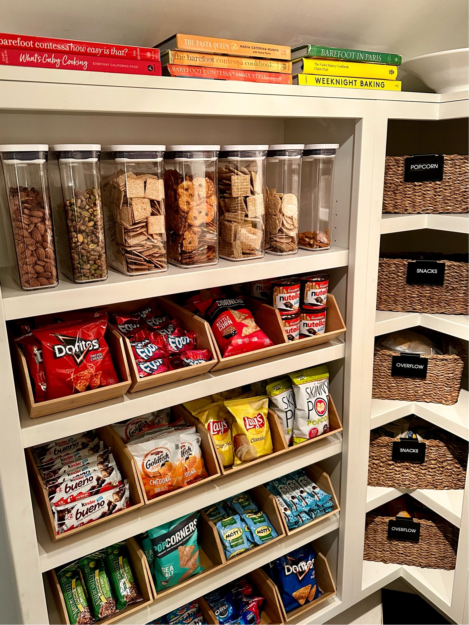 The dream snack zone | These bamboo bins do a great job at containing and displaying the snacks you have on hand! 

#LTKhome