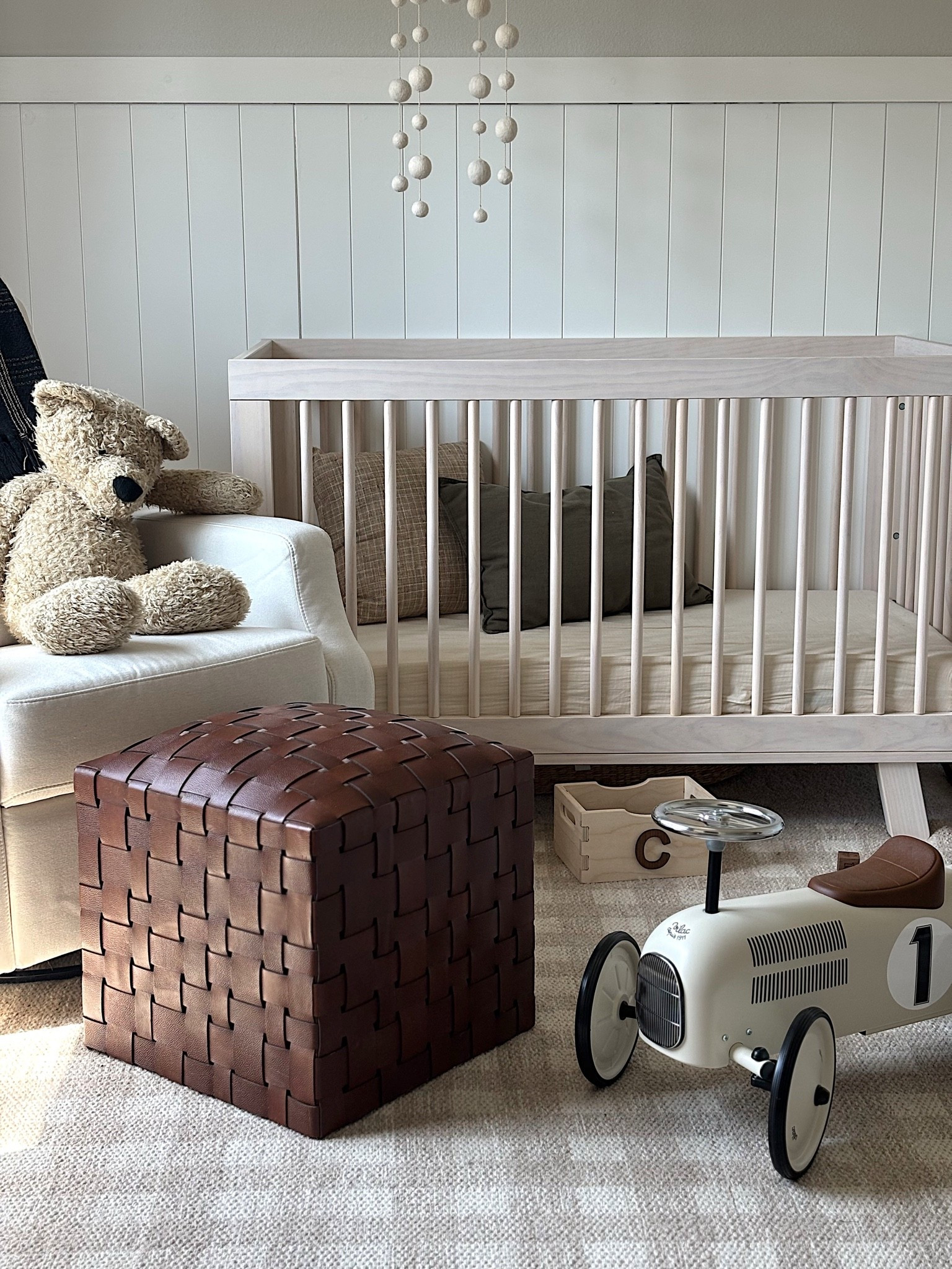Boys nursery 🤎
A timeless nursery designed to grow with him. Layered with warm wood tones, cozy textures, and classic details, this space is equal parts beautiful, functional, and made for everyday memories.

boys nursery, neutral boys nursery, nursery inspiration, baby boy room, timeless nursery, classic nursery, Ralph Lauren inspired nursery, nursery decor, nursery styling, cozy nursery, heirloom style, baby room inspiration, traditional nursery

#LTKBaby #LTKKids #LTKBump