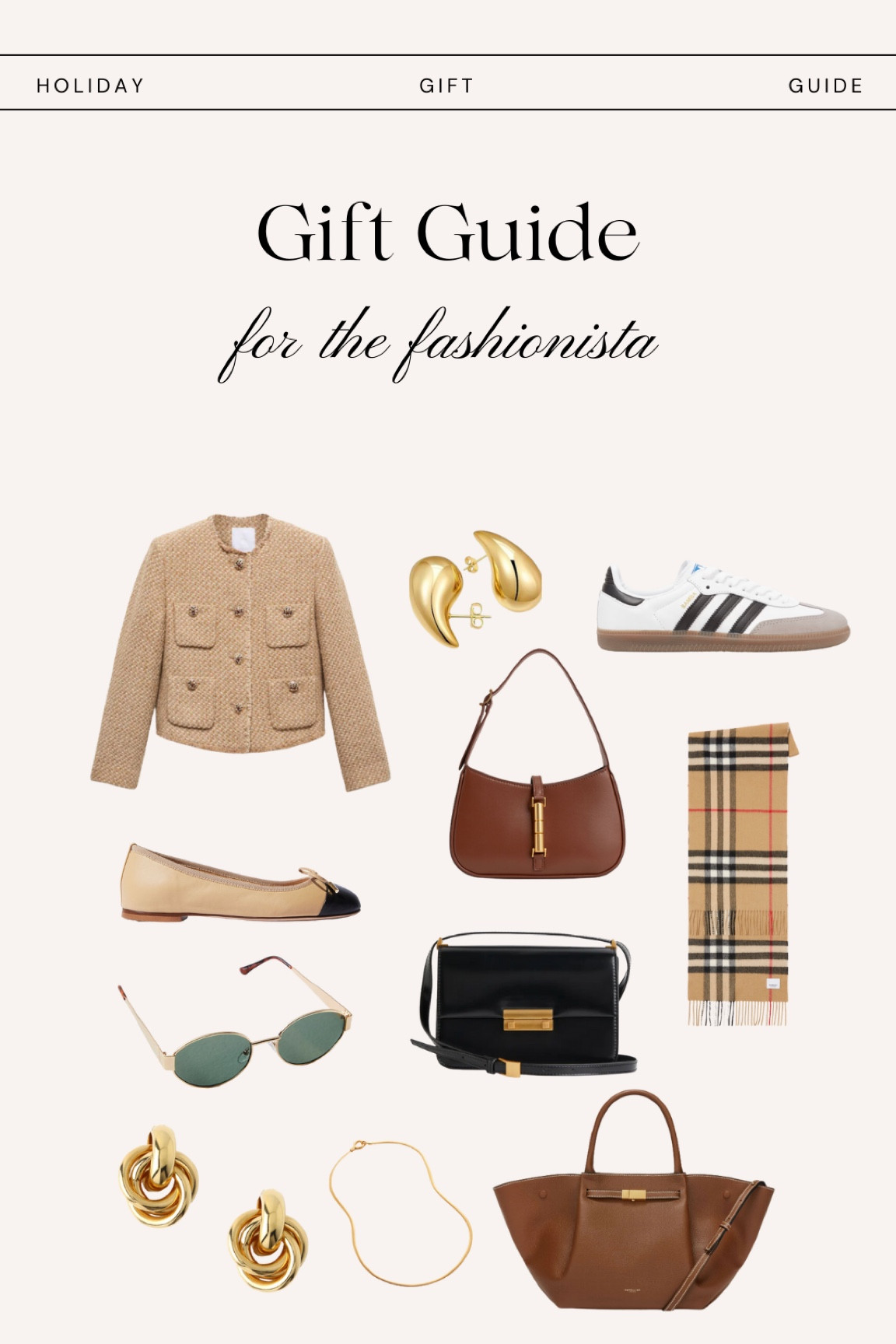 Gift guide for the fashionista in your life neutral edition 

#LTKGiftGuide #LTKCyberWeek #LTKHolidaySale