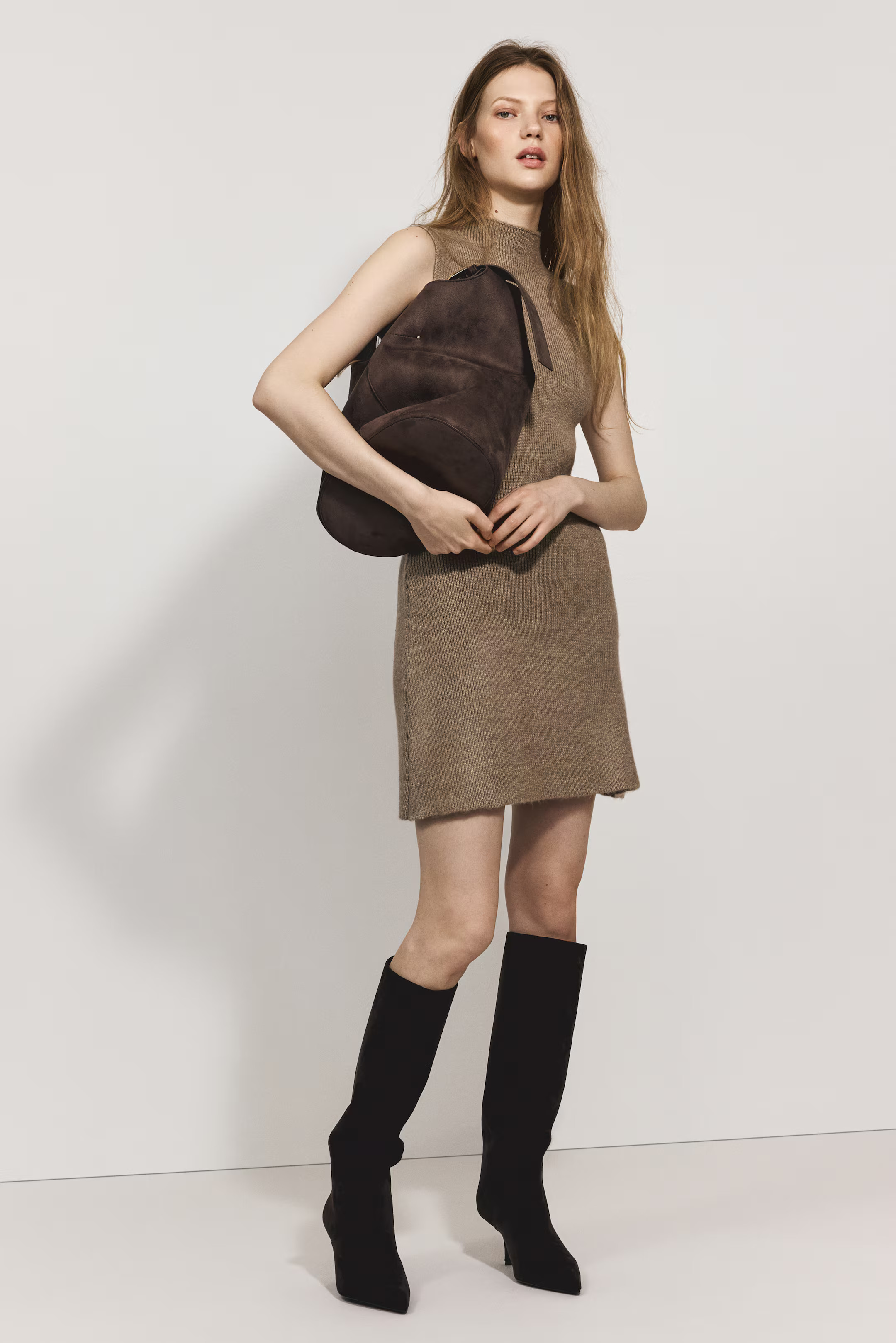 Knit Mock Turtleneck Dress | H&M (US + CA)
