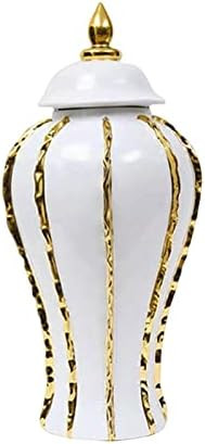 WeiLaiKeQi Decorative Ceramic Ginger Jar Storage Jars Floral Arrangement Luxury Flower Vase with ... | Amazon (US)