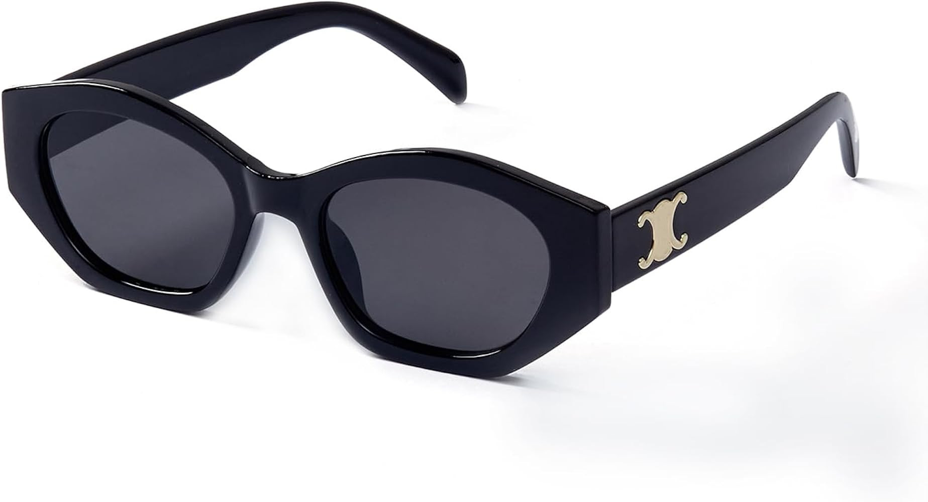 Retro Oval Sunglasses for Women Men Fashion Small Oval Sunglasses | Amazon (CA)