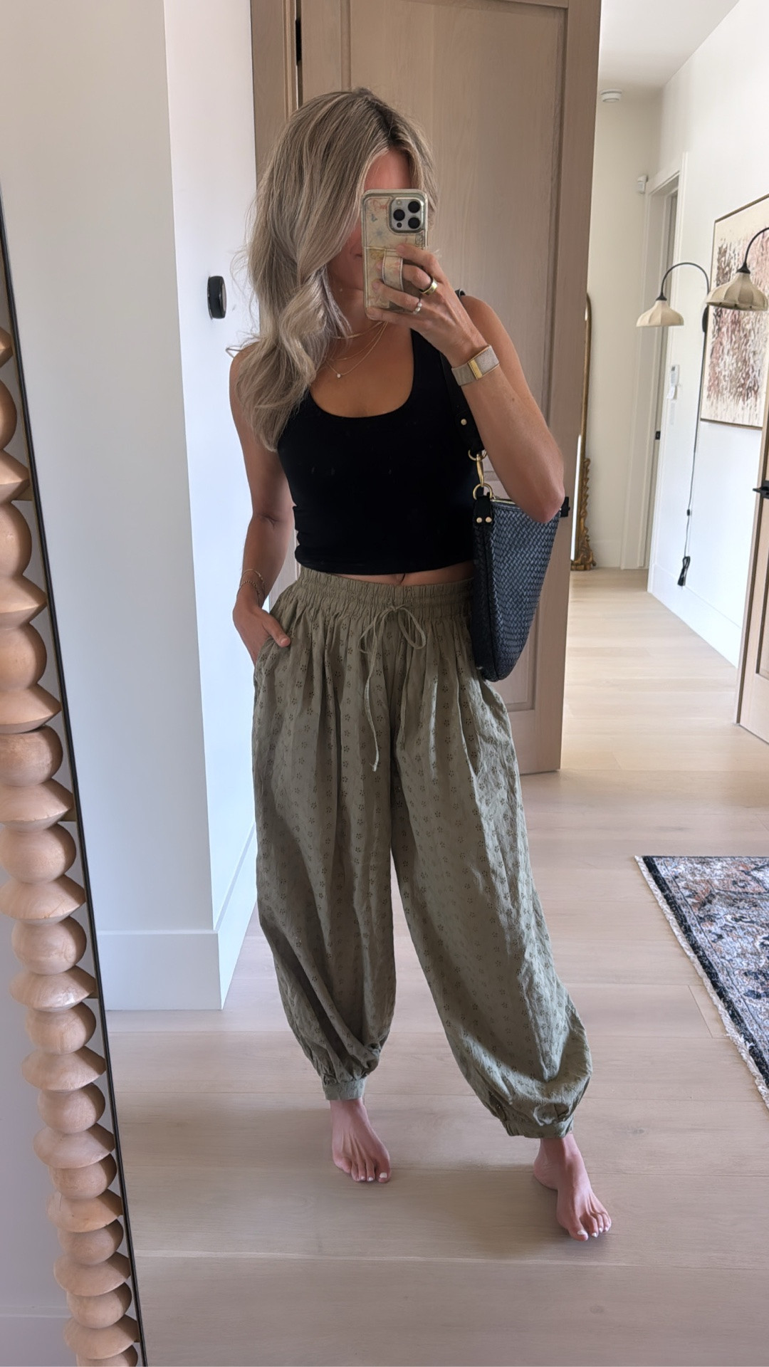 MAKE SURE TO SIZE DOWN in the pants.  I originally got my normal size which is a small and they were way way too big and had too much fabric so I size down to an XS and they’re perfect!