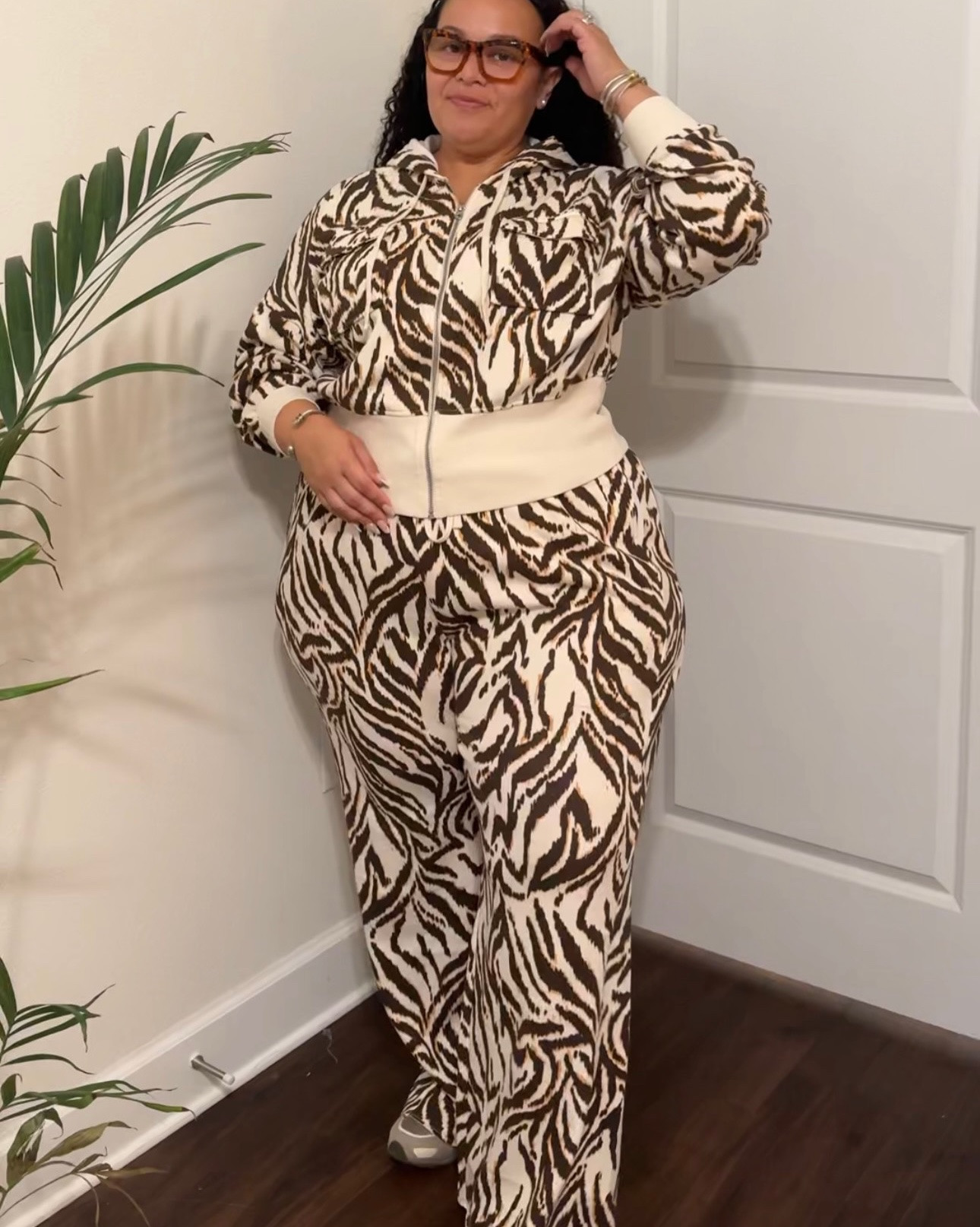 Travel days, but make them cute AND comfortable ✈️ @walmart X @walmartstyle 

A good matching set will forever be one of my favorite travel hacks—easy to throw on, comfortable enough for a long travel day, and still makes you look completely put together.

And I love that you can switch up the look! These sets also come with a pleated-sleeve sweatshirt and a cropped hoodie, so you can choose the top that fits your style. 🙌🏾

Sharing a few of my favorite plus-size travel sets because we are NOT sacrificing style for comfort around here!

Which set are you wearing for your next travel day? ✈️ 

 #PlusSizeFashion #CurvyStyle #TravelOutfits #PlusSizeTravel #AirportStyle #LTKWorkwear