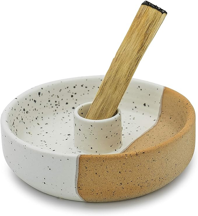 Bursera Terracotta Palo Santo Holder, Tree Planted with Every Order, Ceramic Palo Santo Burner Wo... | Amazon (US)