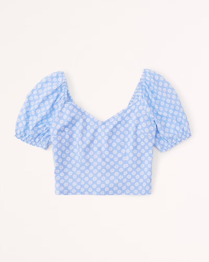 Puff Sleeve Top | Abercrombie & Fitch (US)