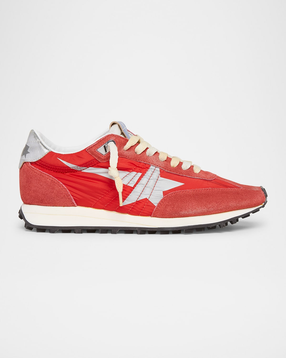 Running Marathon Suede Nylon Sneakers | Neiman Marcus