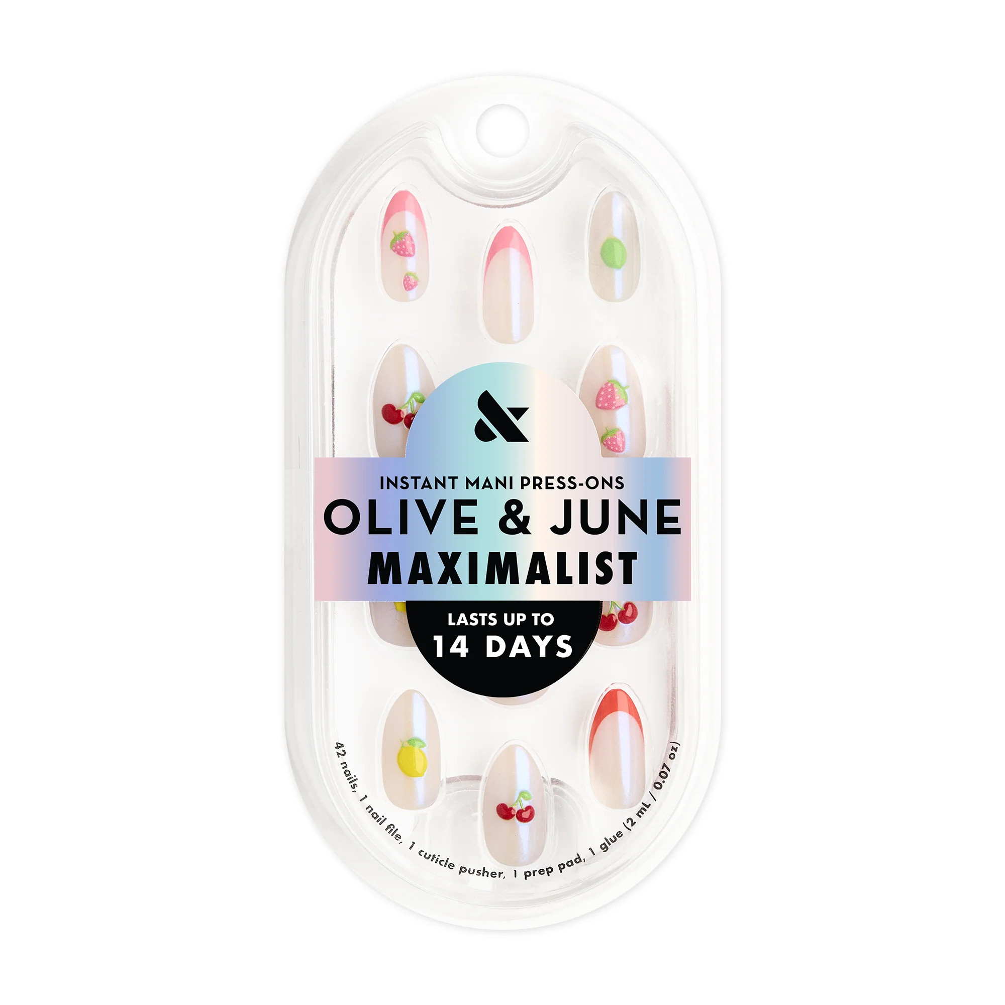 Olive & June maximalist medium Puffy Fruit Almond | Walmart (US)