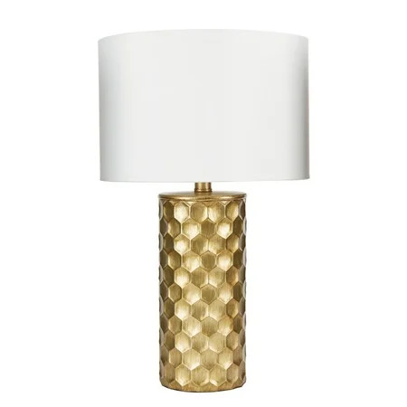 The Silverwood Hive Gilded Gold Table Lamp with Shade LED Bulb Included | Walmart (US)