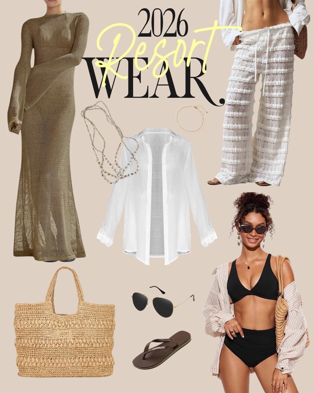 Resort season is here, and we’re keeping it breezy but elevated. 🥥 From effortless crochet textures to the perfect oversized white button-down, these are my 2026 staples for a polished vacation look. I go to Maui every January, and here’s what I packed this year as a mom 40+ on an adults-only trip! 

#LTKSwim #LTKOver40 #LTKTravel
