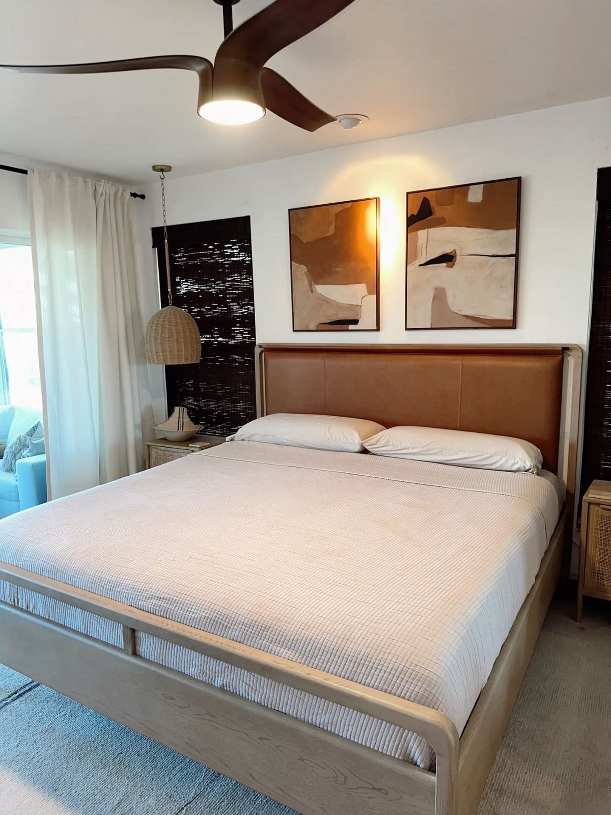 Organic modern, Japandi, wabi sabi bedroom inspiration featuring my favorite @kathykuohome  items!!! All on sale for Memorial Day!! #ad #lovewhereyoulive