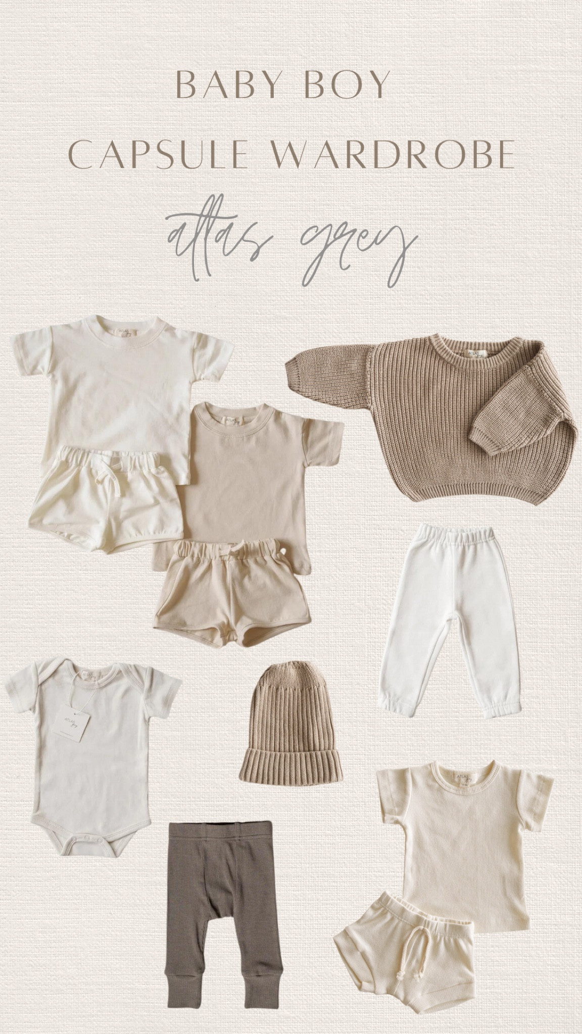 One of my favorite baby clothes brand! I snagged these pieces for Jet last week. Everything is such high quality, and so many good basics! 

Atlas Grey, Baby boy, baby clothes, baby basics, baby capsule wardrobe, neutral baby clothes 

#LTKGiftGuide #LTKbaby #LTKfindsunder50
