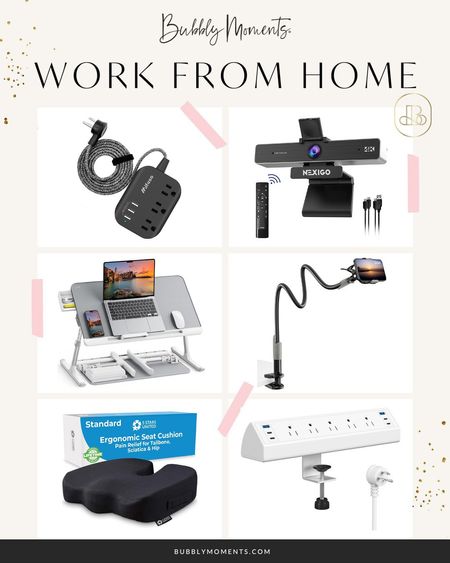 Work From Home Essentials From Amazon. Home Office. Office Finds.#LTKhome #LTKfindsunder50 #LTKfindsunder100 #workfromhome #wfh #homeoffice #officeaccessories #officeessentials

