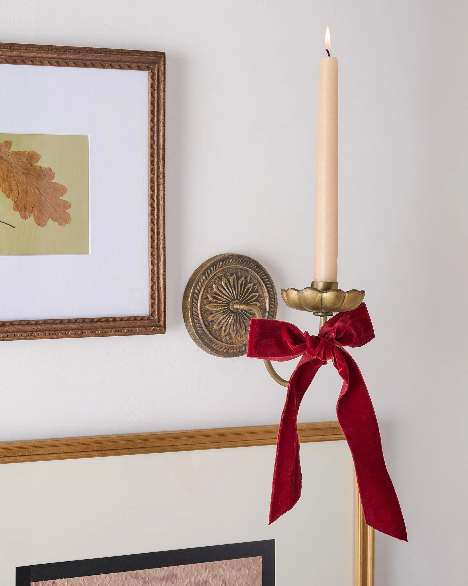 Anna Antiqued Brass Wall Sconce | Magnolia