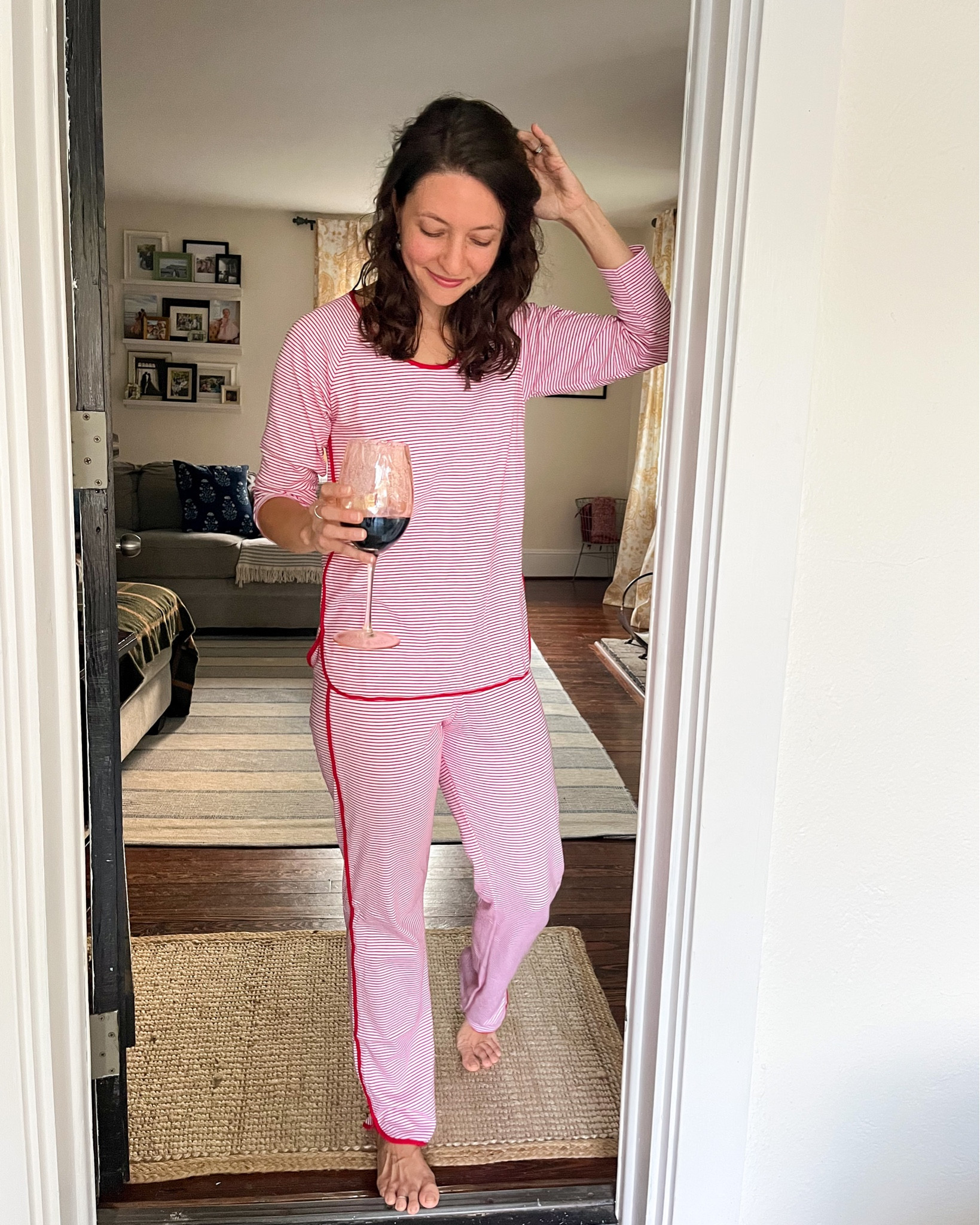 Have you heard?! LAKE Pajamas released their holiday collection & it is GOOD! I typically invest in a pair of LAKE pajamas every time they have a sale (they’re that good) but this is my first time purchasing from their holiday collection! Their pajamas are so soft & wearable & I really love the classic fit & stripes. I even bought the kids a pair of their ornament print sets this year for their Christmas pajamas! We can wait to wear them together! 

#LTKSeasonal #LTKHoliday #LTKhome