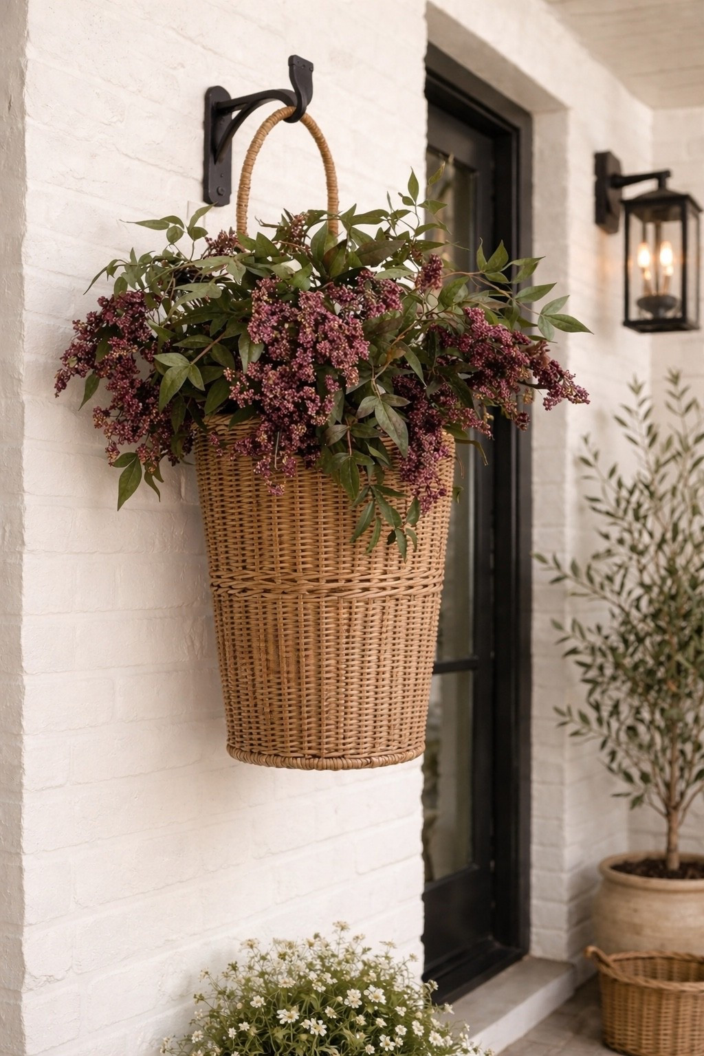 Linking similar hanging baskets here 

#LTKHome #LTKSeasonal #LTKSaleAlert