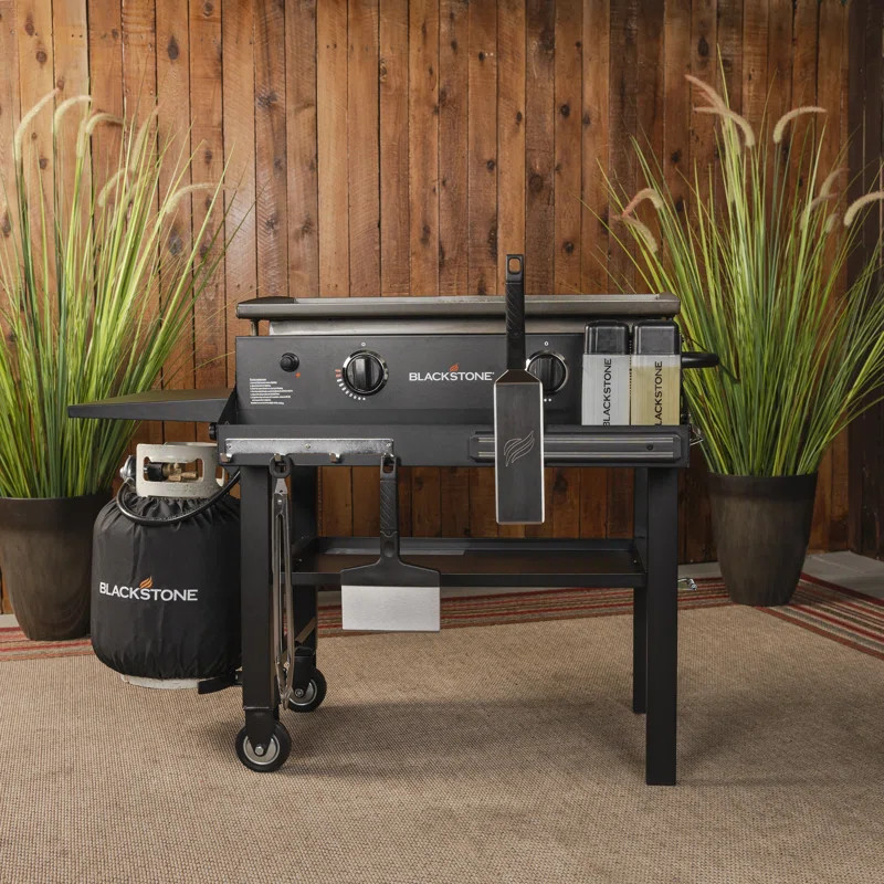 Blackstone 28" Griddle with Front Shelf and Cover | Wayfair North America
