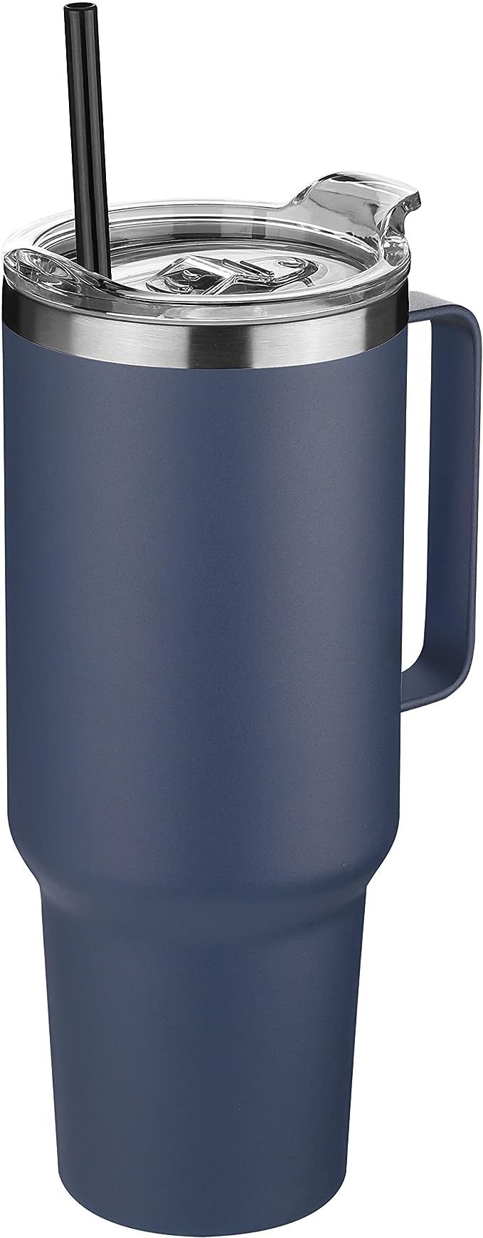 HASLE OUTFITTERS 40 oz Stainless Steel Tumbler with Handle, Vacuum Insulated Tumblers Bulk, Reusa... | Amazon (US)