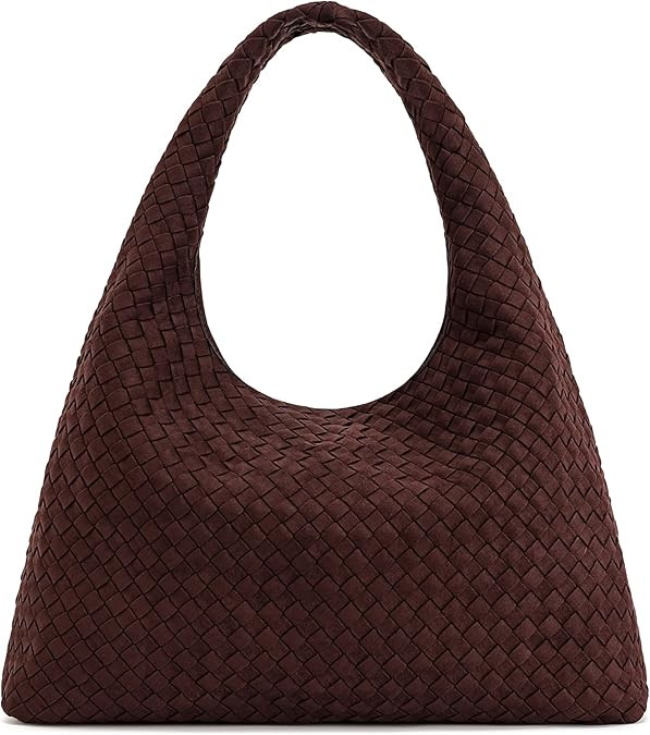 JW PEI Women's Iaura Faux Suede Woven Shoulder Bag | Amazon (US)