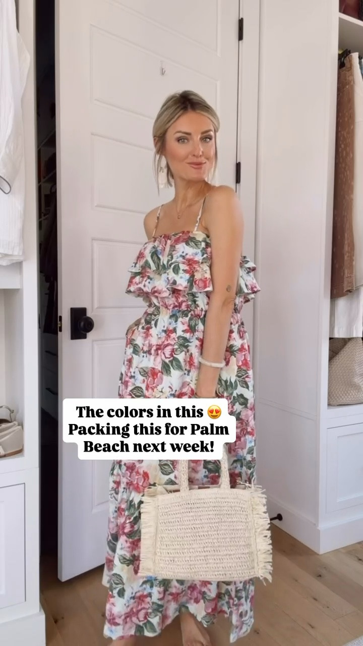 This dress is perfect for a vacation 😍 I love the print! Wearing S. 

Loverly Grey, Target find, Target fashion, floral dress, vacation dress, maxi dress, beach dress, spring fashion, spring outfit ideas 

#LTKootd #LTKSeasonal